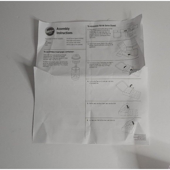 Wilton 12 Treat Pops Display Set *missing cardboard display - Picture 6 of 6